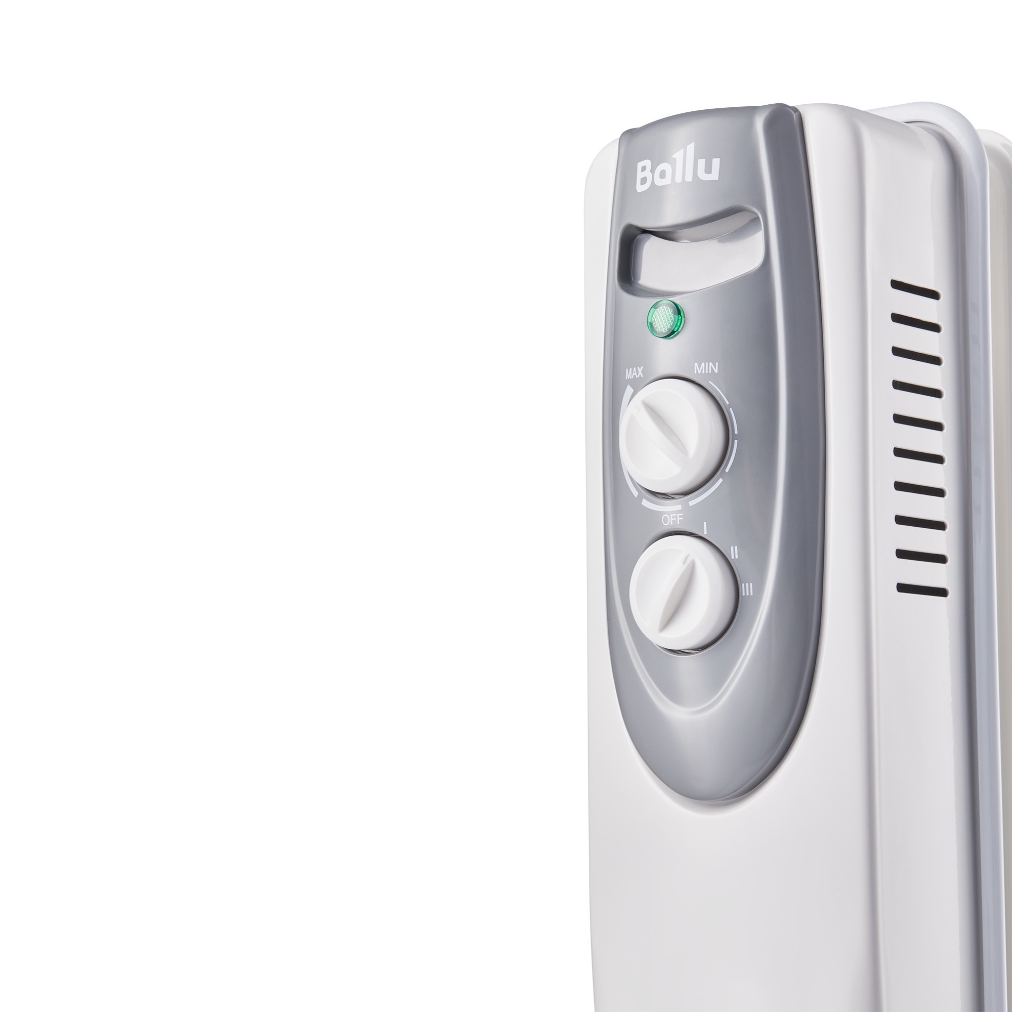 Масляный радиатор Ballu Classic grey BOH/CL-09GRN 2000 (9 секций)