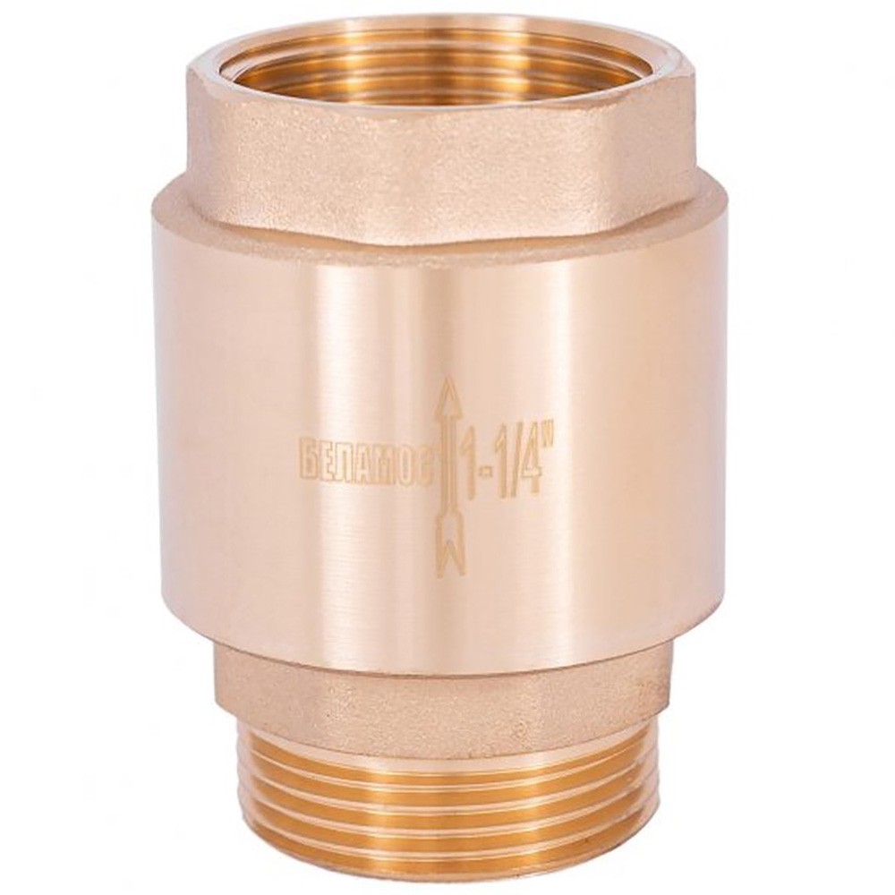 Клапан обратный BELAMOS FV-D 1.25quot; латунь / внешн. резьба
