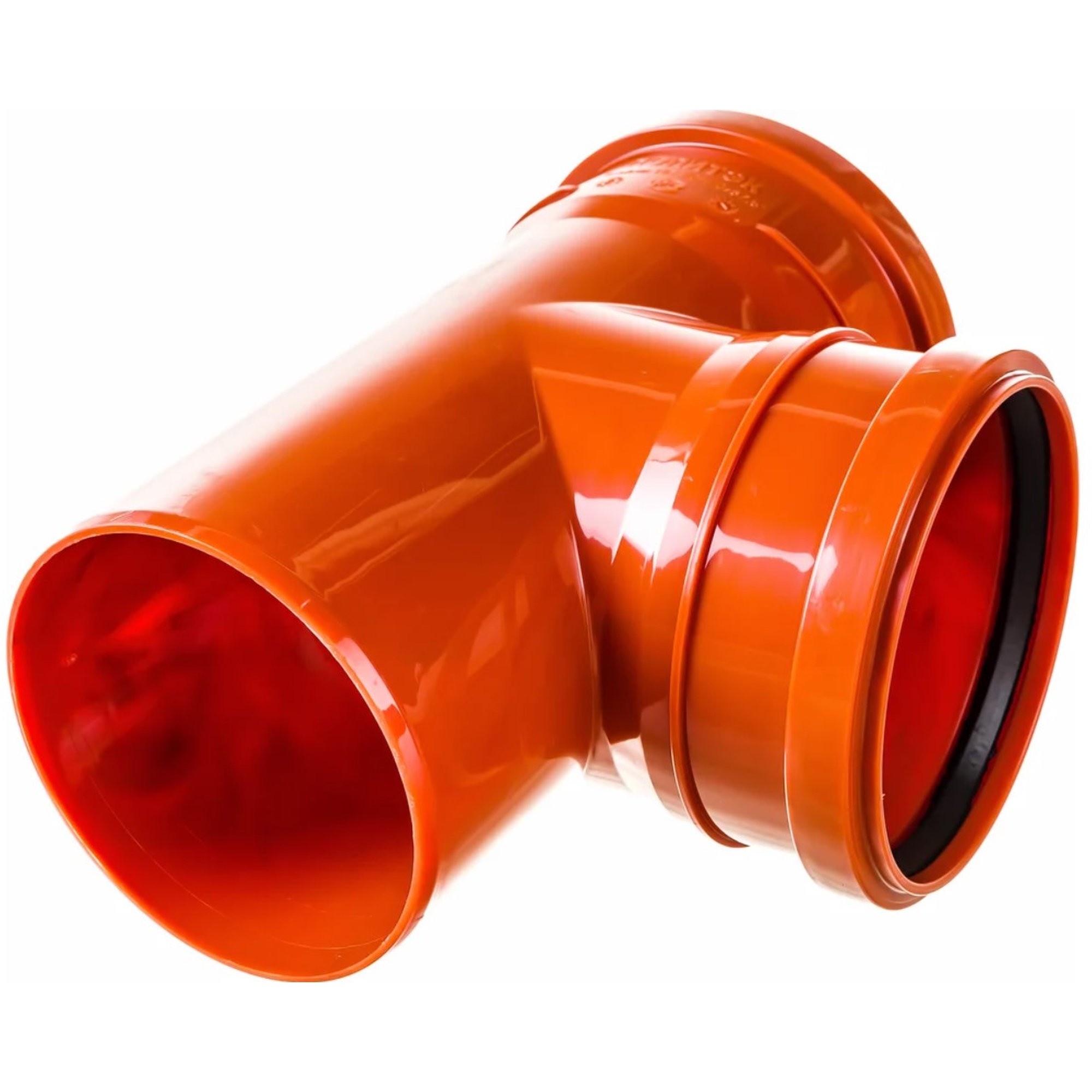 Тройник Политэк Пайп 110х110/87гр. НК (30)