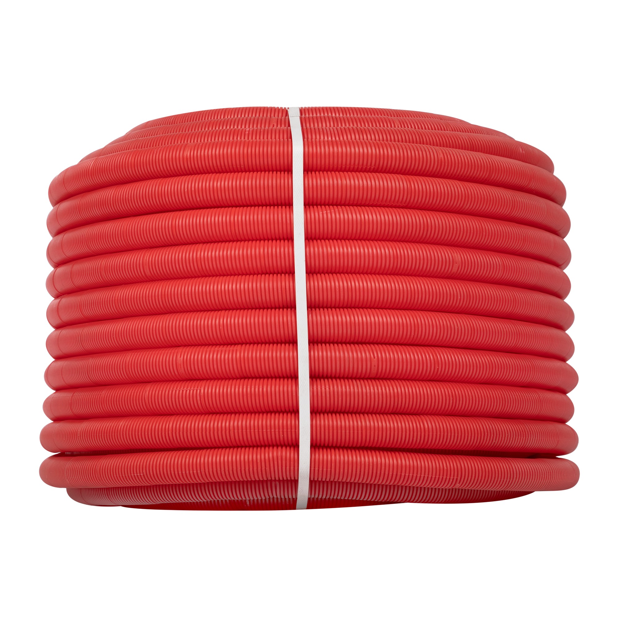 Труба Royal Thermo гофрированная 28 мм (для труб d20), красная, (бухта 75 м)