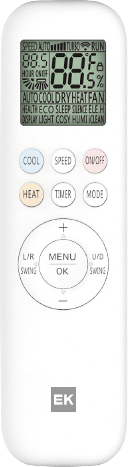 On/off сплит-системы EK Серия Bosco EKSB-35HN/EKOB-35HN