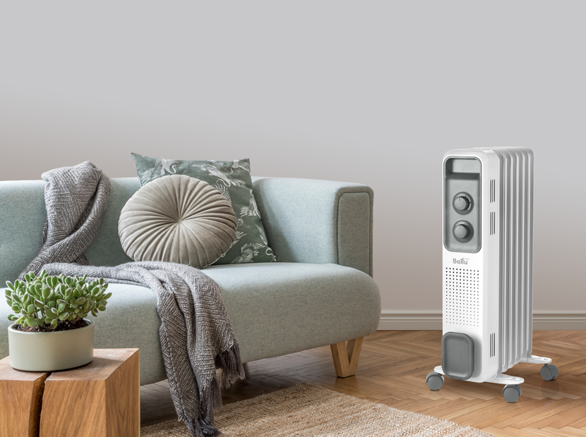 Радиатор масляный Ballu Great BOH/GT-07W 1500 (7 секций)