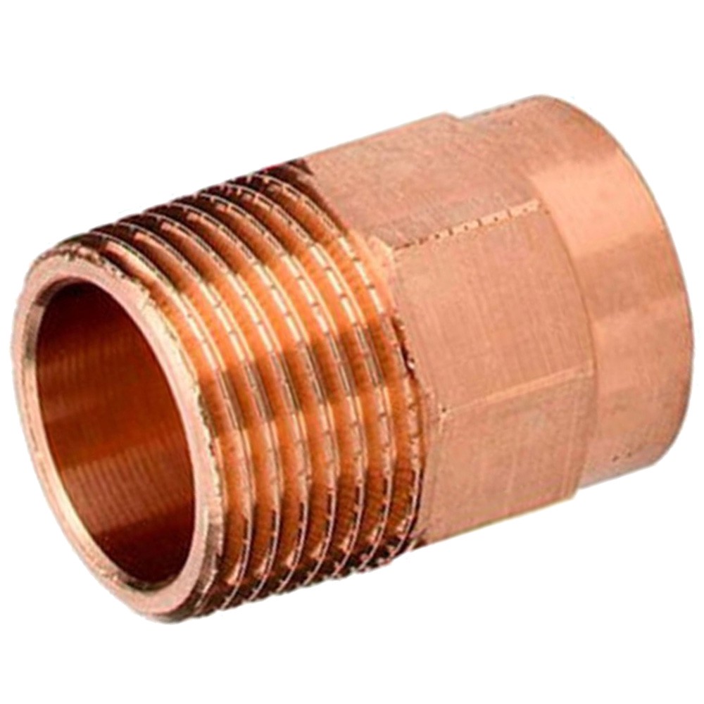 Переход HAILIANG бронзовый ВП х НР D 22 x 3/4quot;