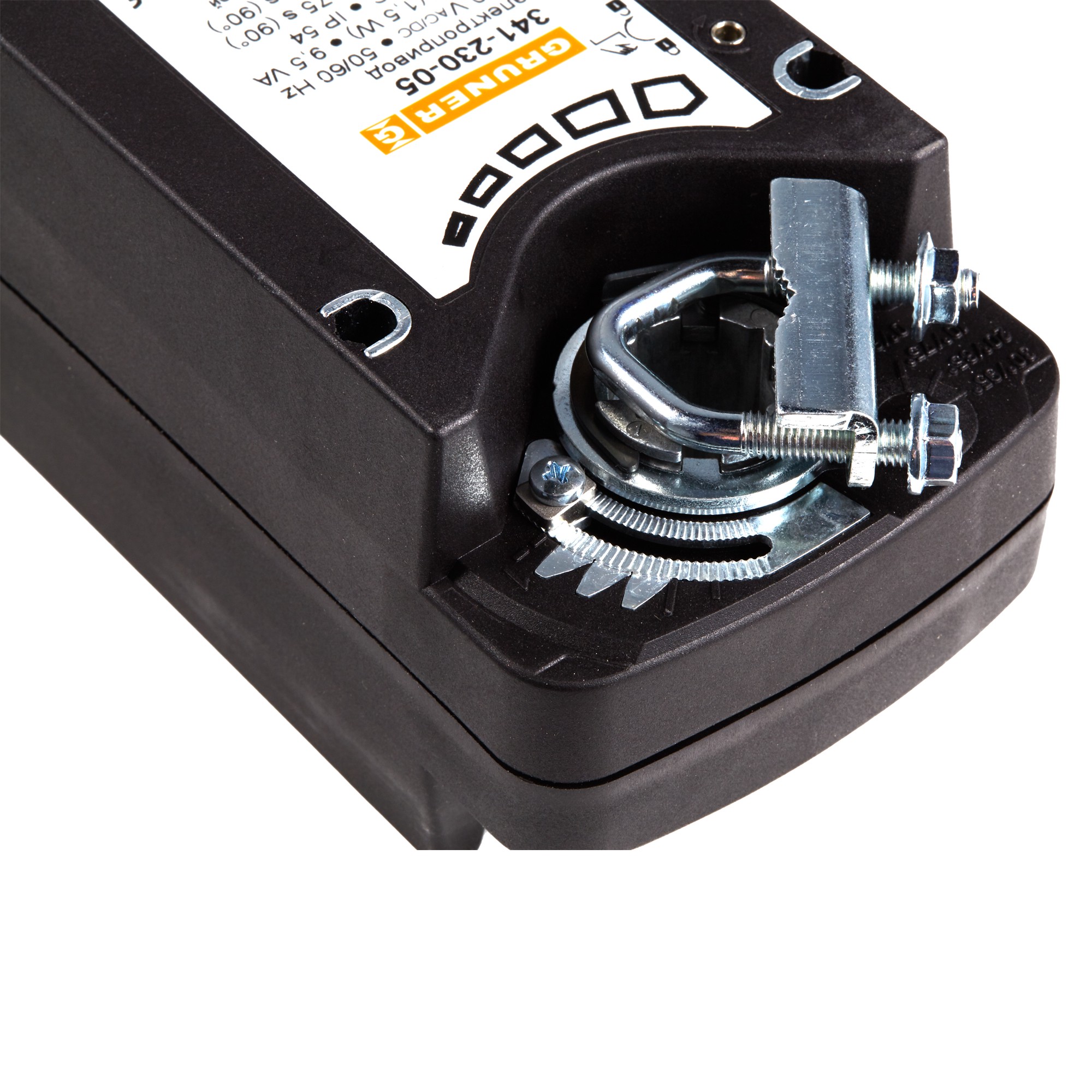 Электропривод GRUNER 341-024-05/RUS, с возвратной пружиной