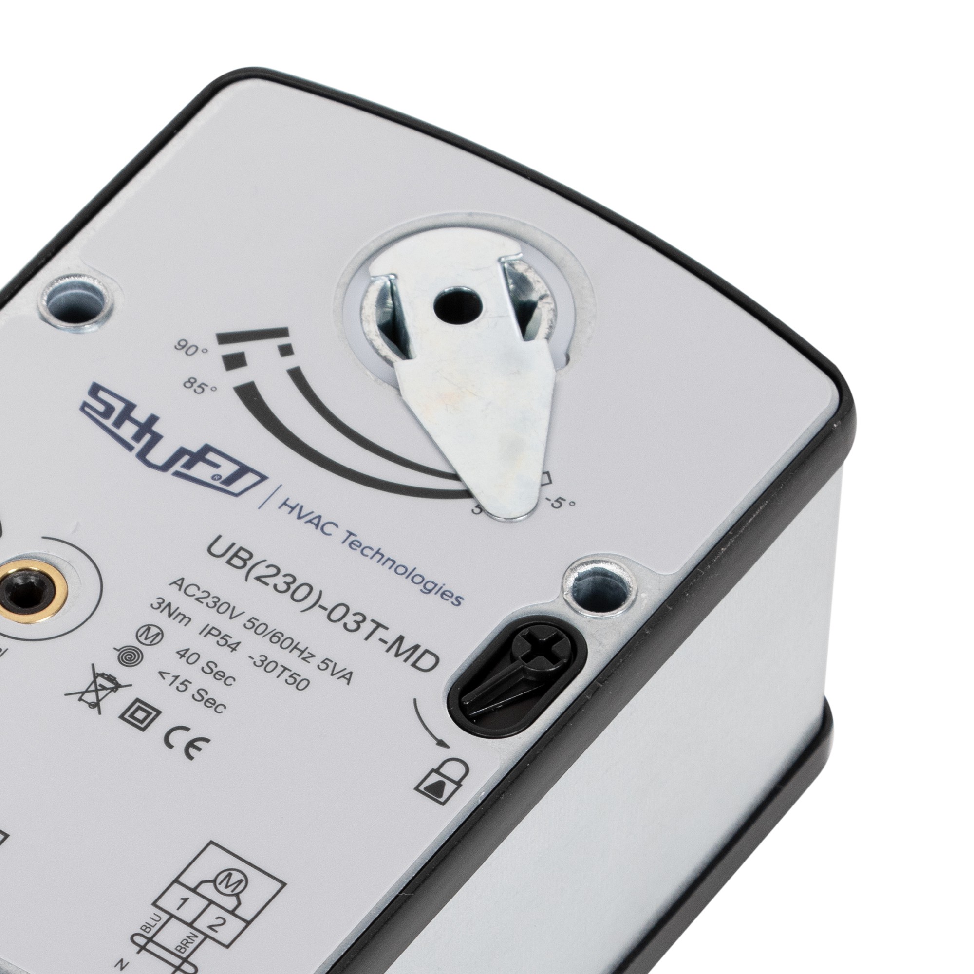 Электропривод с возвратной пружиной SHUFT UB(230)-03T-MD