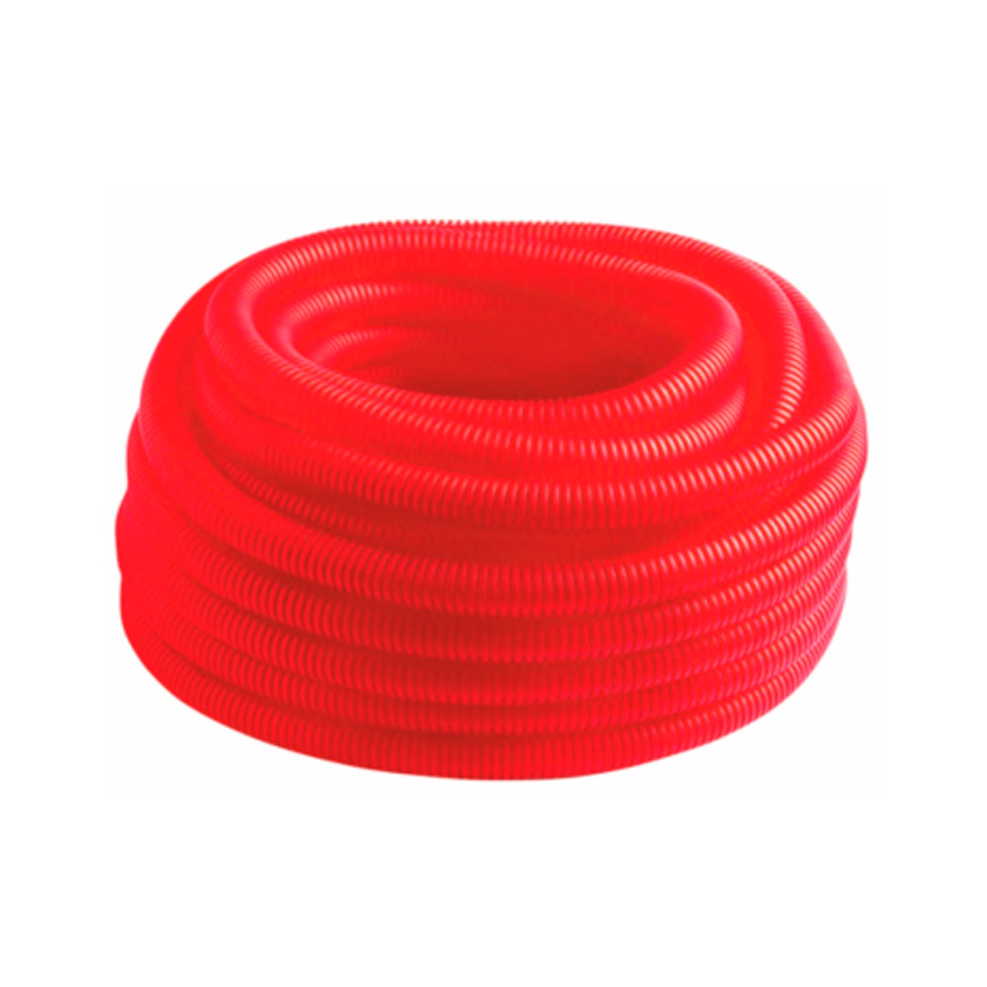 Труба гофрированная MVI Ду40 (внутр.35мм), красная (30)