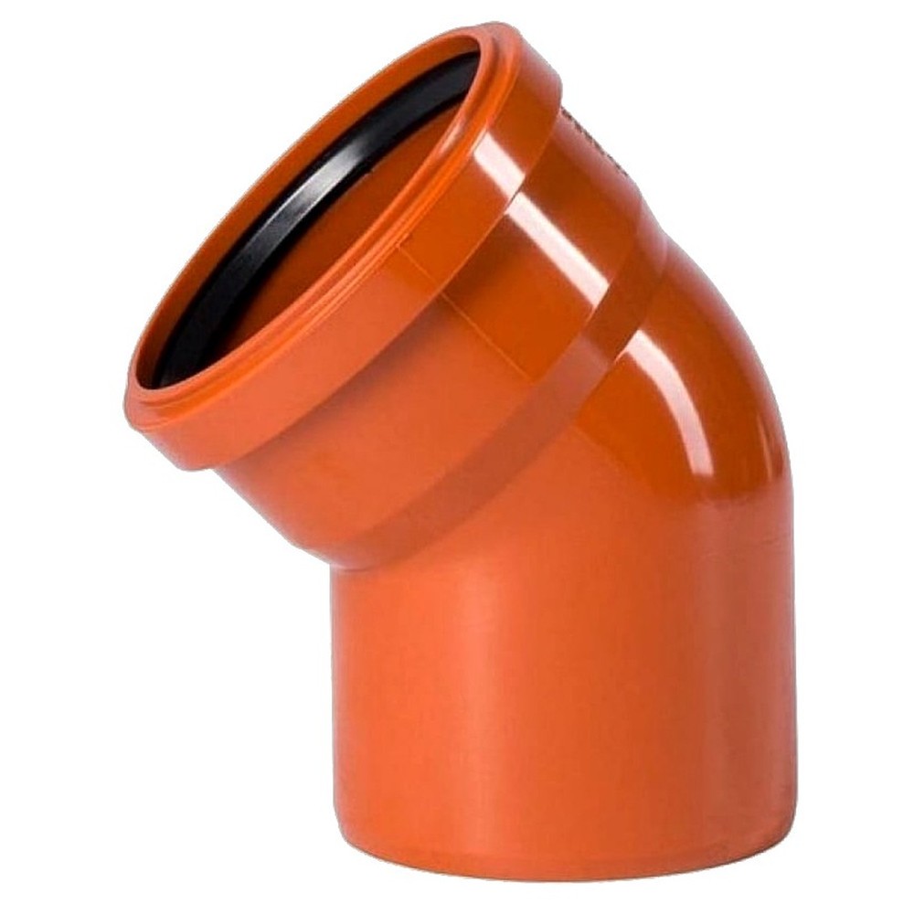 Отвод Политэк Пайп НК 160*45гр. (80)