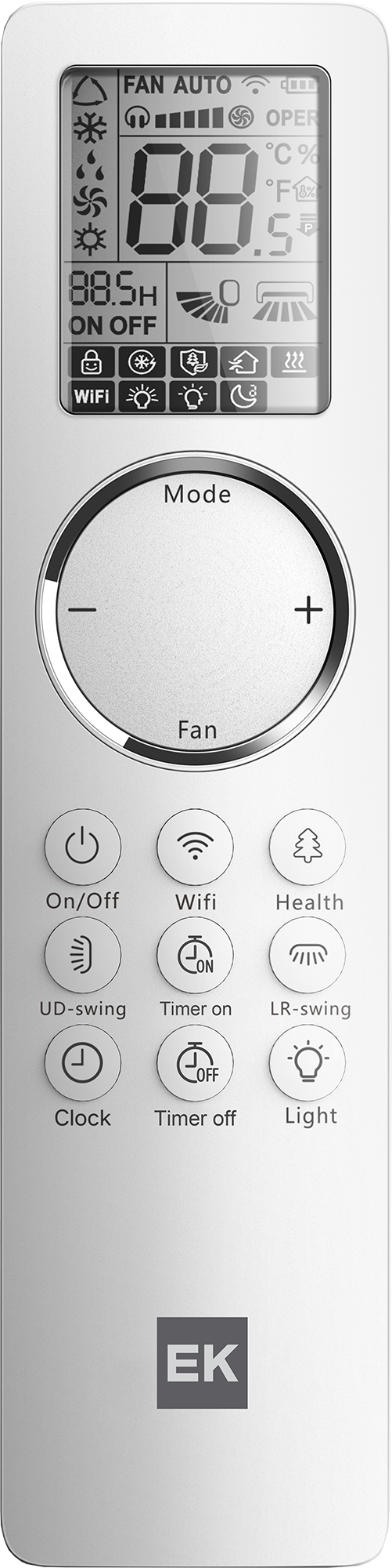 Инверторные сплит-системы EK Серия Futura Heat Pump EKSF-35HIS/EKOF-35HIS